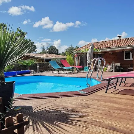 Maison & Piscine Prives,plages Ocean Et A 10 Kms Vakantiehuis *